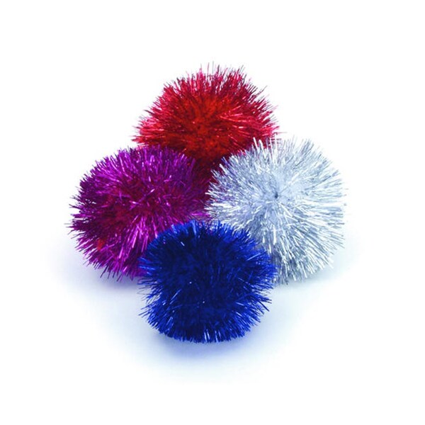 Turbo By Coastal Rascals Glitter Pom Poms 1.5" - 2487