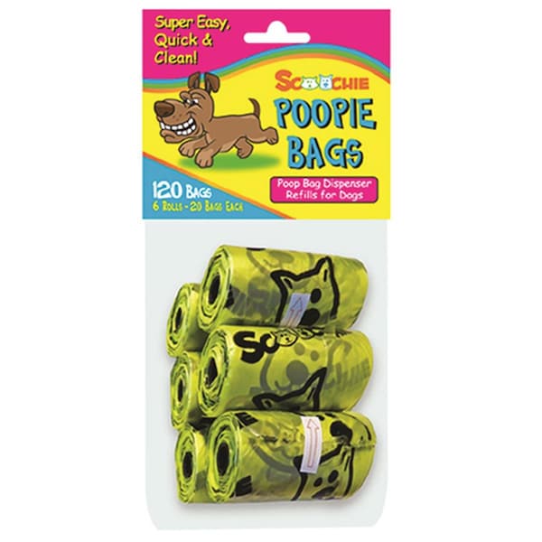 Schoochie Pet Poop Dog Waste Poop Bags 6PK - 401