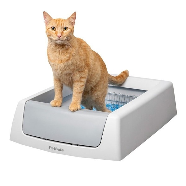 Petsafe ScoopFree Litter Box, 20.4 in W, 29 in D, Plastic - PAL00-17296