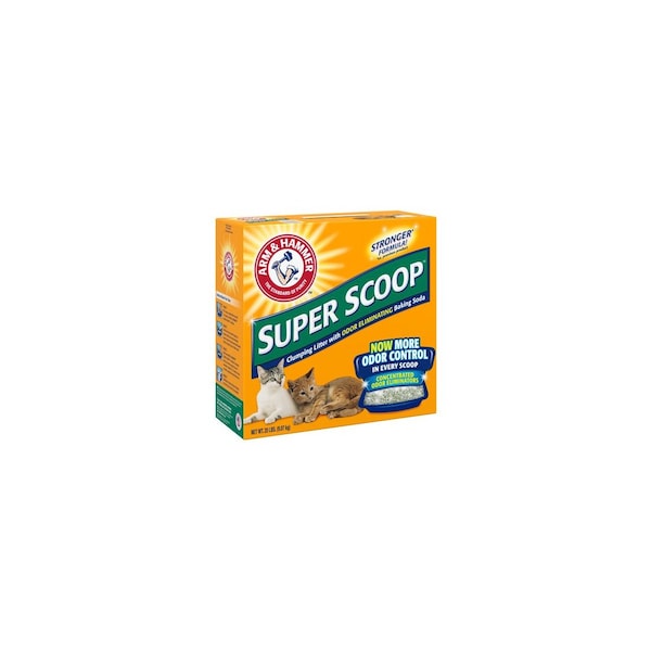 Church & Dwight Co. Super Scoop Clumping Litter, 20-Lbs. - 2200