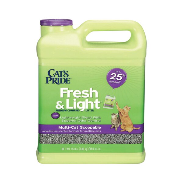 Cats Pride Cat's Pride Fresh & Light Fresh and Clean Scent Cat Litter 15 lb - 47115