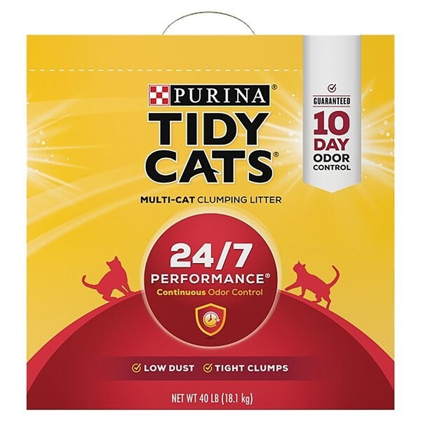 Tidy Cats Tidy Cats 7023001669 Clumping Cat Litter, 35 lb Capacity, Gray/Tan - 7023010709
