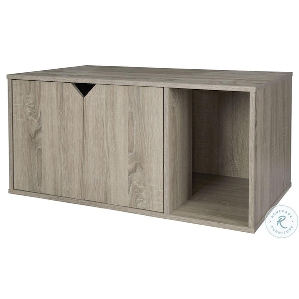 Rlm Distribution Cat Litter Box Enclosure - Dark Taupe - HO3685807