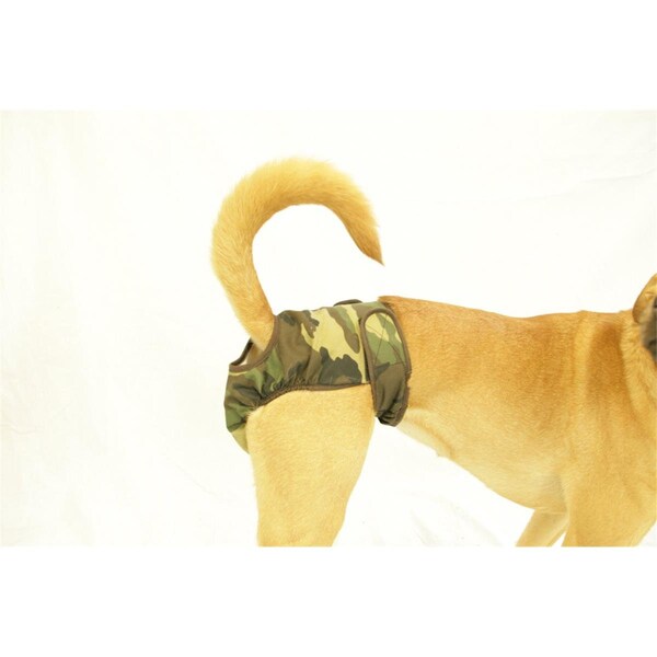 Seasonals Seasonals 41110CMF Washable Female Dog Diaper; Camo - Small - 41110CMF