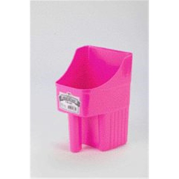Miller Enclosed Feed Scoop Hot Pink 3 Quart - 153850 - 956978
