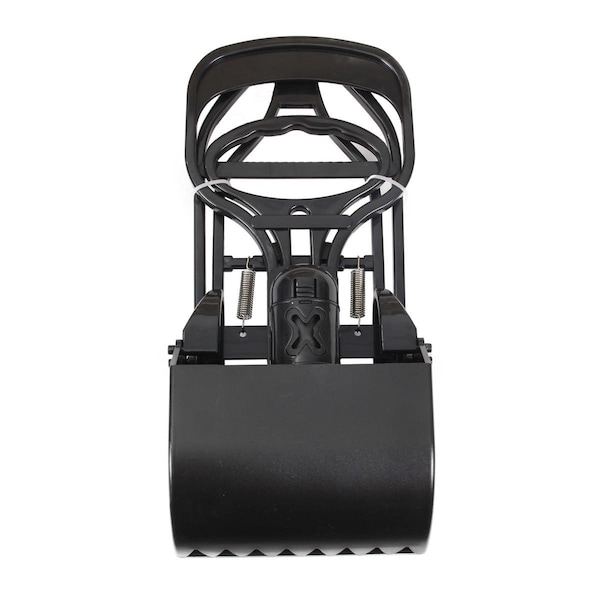 Petpurifiers Squeeze N Scoop Pooper Scooper with Waste Bag Holder, Black - One Size - PE785807