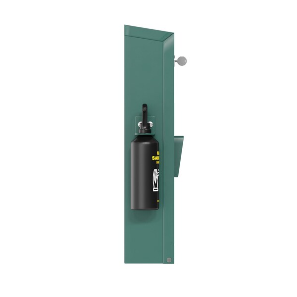 Flash Furniture Green Locking Mountable Pet Waste Bag Dispenser - YAN-GC0855425-GG
