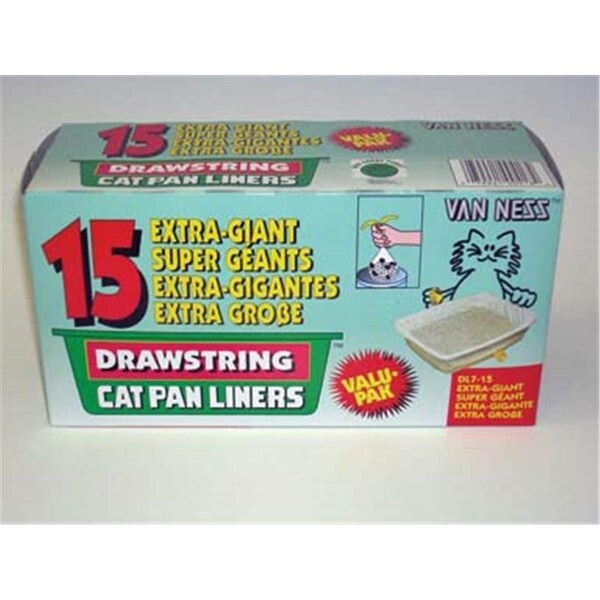 Van Ness Plastic Molding Co Plastic Molding Drwstrng Xgiant Cat Pan Liners - DL7-15 - 225005