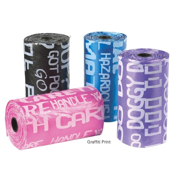 Clean Go Pet Waste Bag 8 Rolls Multi Classic - ZW039 80 26