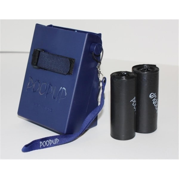 Metropolitan Marketing Group Poopup Poopup - Navy Blue Colored Poop Scooper, 2PK - PP-HB-0214