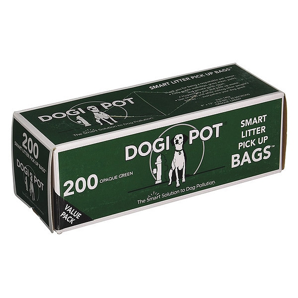 Dogipot Pet Waste Bags, 8 oz., 0.70 mil, PK30 - 1402-30