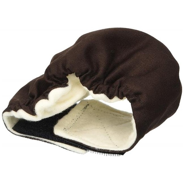 Seasonals Seasonals 41214BRN Washable Male Dog Belly Band; Brown - Large - 41214BRN