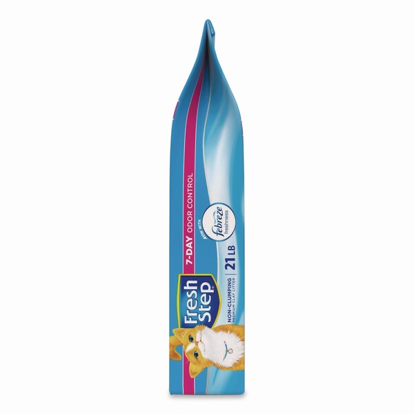Fresh Step Non-Clumping Premium Cat Litter with Febreze Freshness, Scented, 21 lbs - 1004460000000