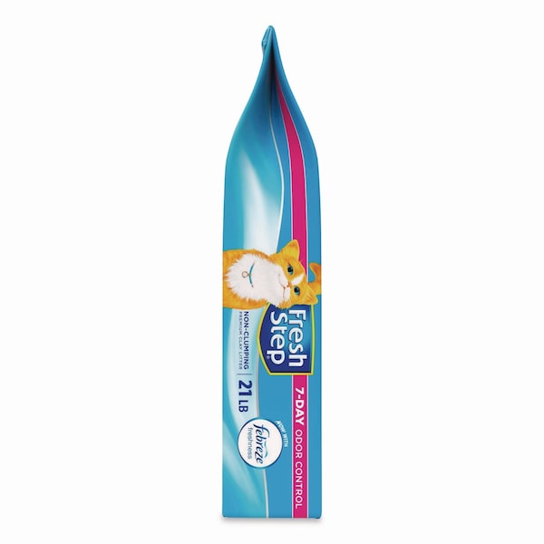 Fresh Step Non-Clumping Premium Cat Litter with Febreze Freshness, Scented, 21 lbs - 1004460000000