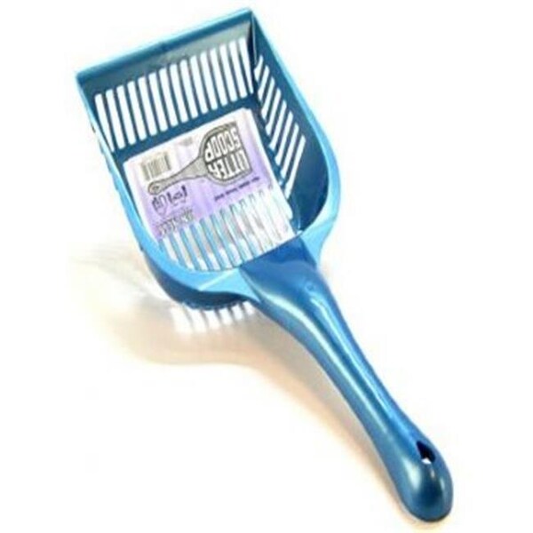 Van Ness Plastic Molding Van Ness Plastic Molding LS3 Blue Long Handled Litter Scoop Extra Giant - 225032