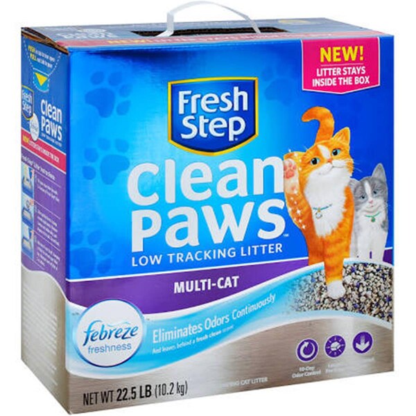 Ever Clean Febreze Freshness Fresh Step Clean Paws Cat Litter - 261002