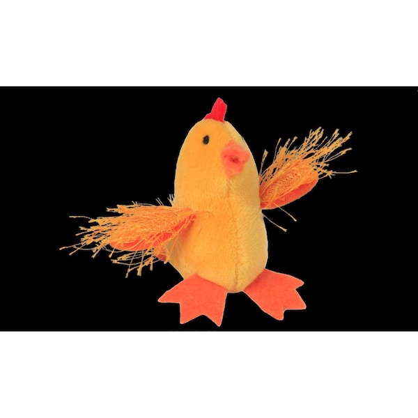 Multipet Multipet Look Who's Talking Assorted Animal Cat Toy 3 in. 1 pk - 36480