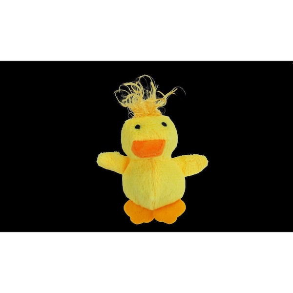 Multipet Multipet Look Who's Talking Assorted Animal Cat Toy 3 in. 1 pk - 36480