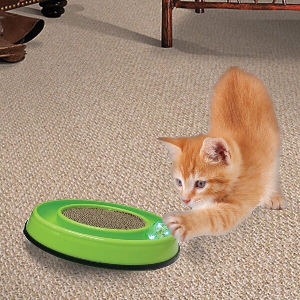 Spot Spot Rockin' Cardboard Brown Cat Scratcher 2 pk - 52021