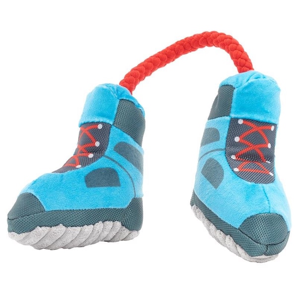 Bark Bark Multicolored Plush Appalachian Tail Boots Dog Toy 1 pk - 207725