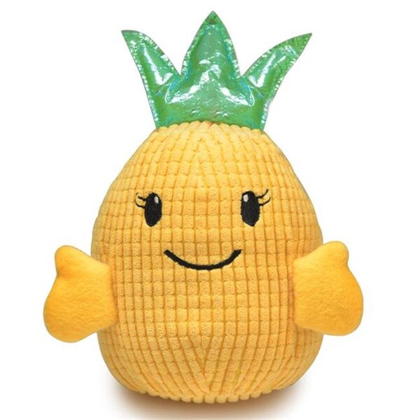 Zanies Zanies ZA5215 14 Hawaiian Breeze Pineapple Girl Dog Toy - ZA5215 14