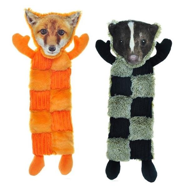 Furrealz FurRealz ZD2211 12 18 in. Squeaker Mat Fox Dog Toy - ZD2211 12