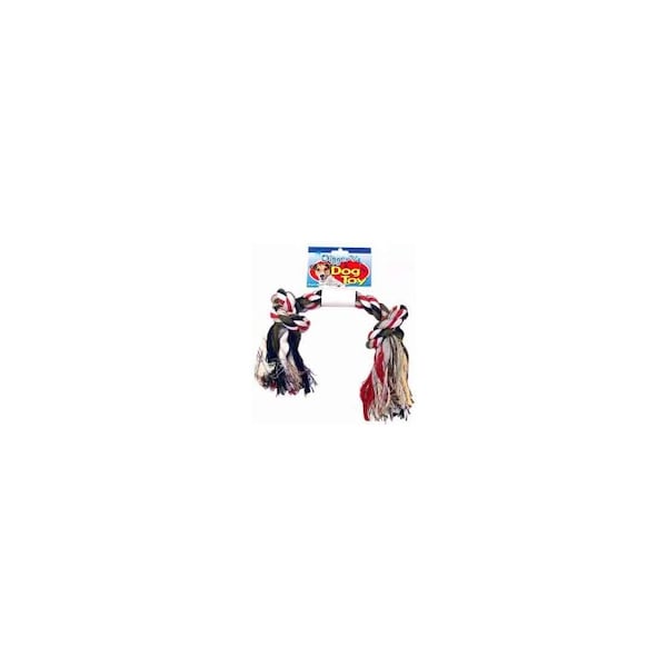 Diggers Rope Dog Tug Toy Multicolored Rag Bone Cotton Large 1 Multicolored - A03877