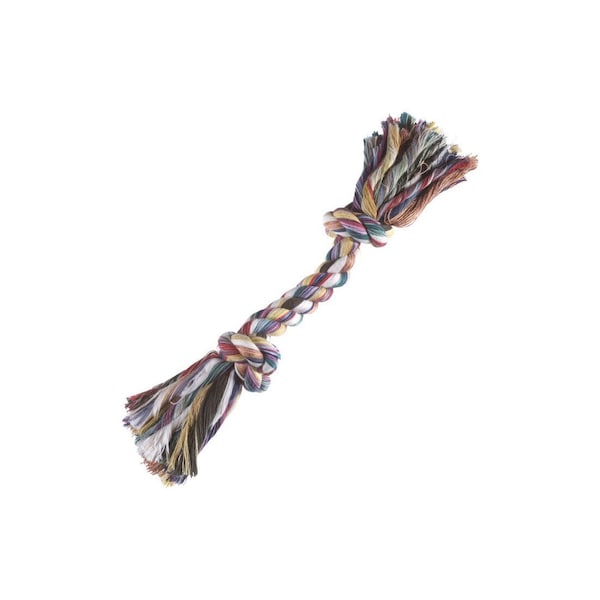 Diggers Rope Dog Tug Toy Multicolored Rag Bone Cotton Large 1 Multicolored - A03877