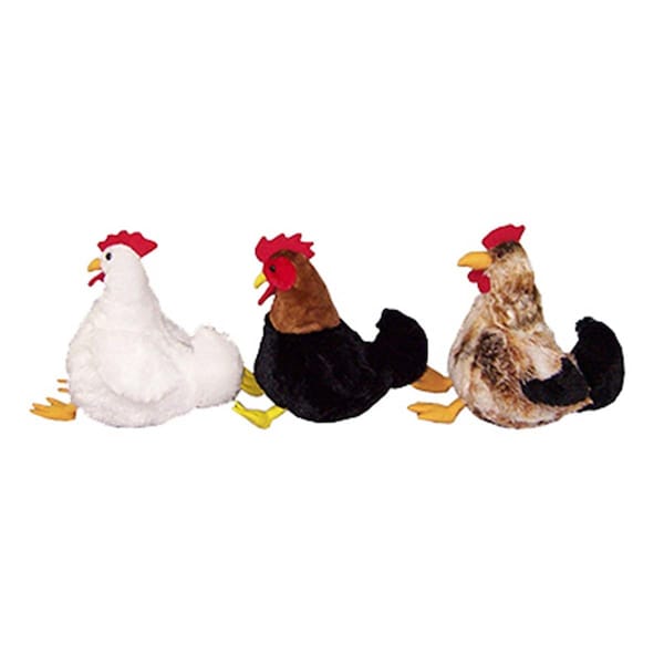 Snag-It 186355-357 12 in. Plush Chicken- 12PK - SN3240591