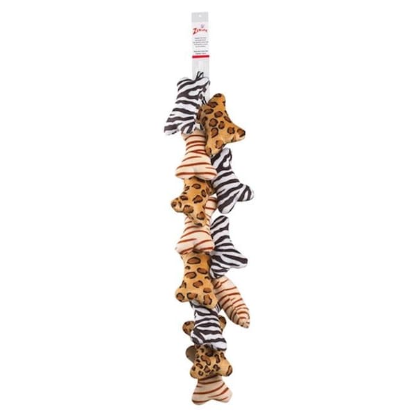 Zanies Zanies ZA9818 12 Wild Style Mini Bone Clip Strip 12 Pcs - ZA9818 12