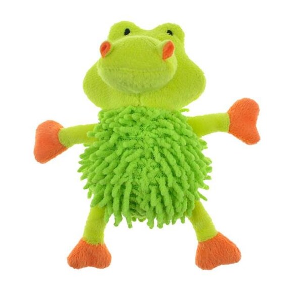 Chompers Chomper ZD1912 01 Noodle Ball Body with Squeaker Gator Dog Toy - ZD1912 01