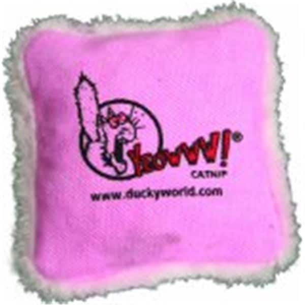 Duckyworldyeowww Pillow Refills Catnip Toy Pink - 812402000225