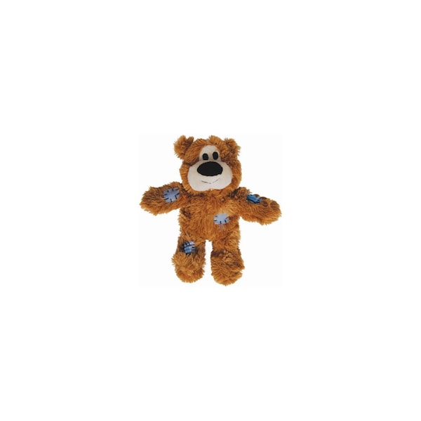 Phillips Pet Food Supply Wild Knot Bear Squeaky Dog Toy, Knotted Rope Skeleton - NKR1