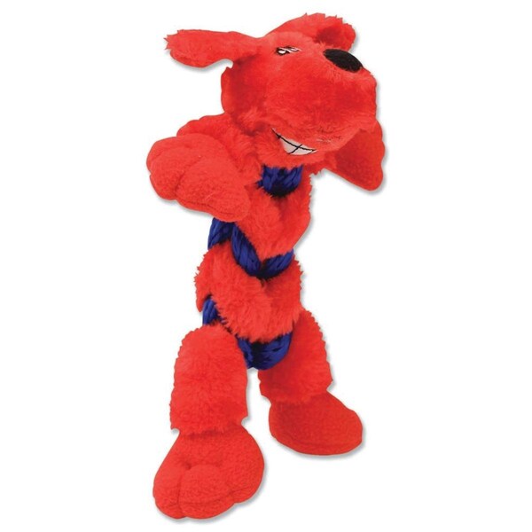 Mammoth Pet Products Squeakies Linkies Plush Dog Toy, Small - 746772740002