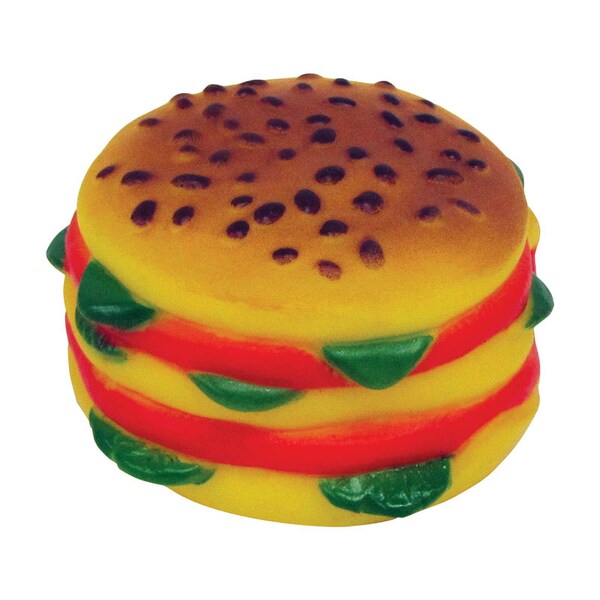 Boss Boss Pet Digger's Multicolored Vinyl Hamburger Squeaky Dog Toy Large 1 pk - 52981