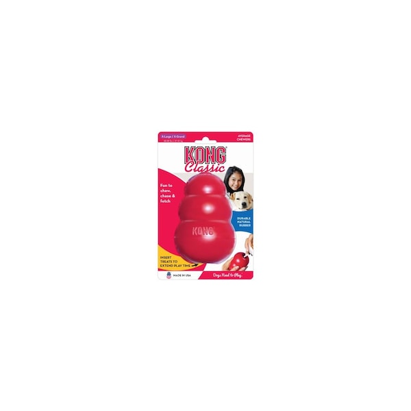 Phillips Pet Food Supply Classic Dog Chew Toy, Red Rubber, XL - KXL