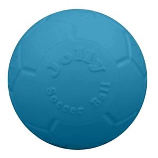 Jolly Pets - Horsemens Pride JB72062 6 in. Jolly Soccer Ball, Ocean Blue - 3421-RY-6