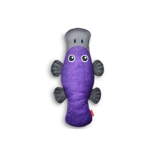 Petpath Pam the Platypus Durables Toy, Purple - PE3182308