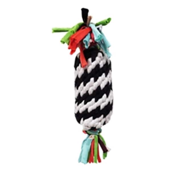 Scoochie Pet Products Dump Bin Large Super Scooch Squeaky Rope Toys 48 Piece - 93