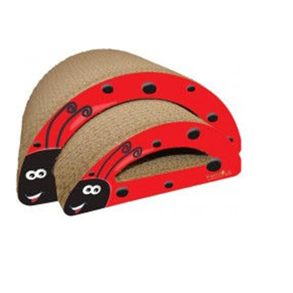 Petpurifiers Ladybug Scratcher - 2-in-1 - PE78546