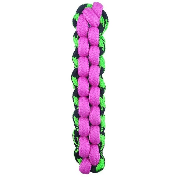 Pet Park Blvd Dog Toy, Rope Fetch Stick Toy, Paracord, Pink - US2046 75