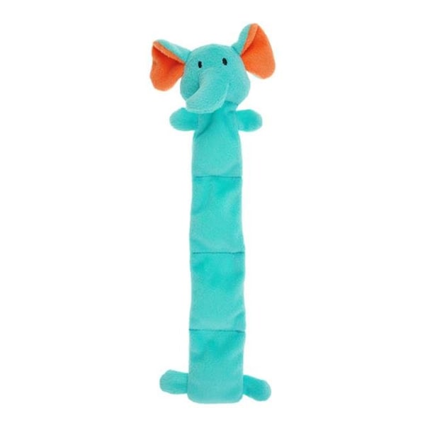 Chompers Chomper ZD1916 01 4 Squeaker Mat Elephant Pet Toy - ZD1916 01