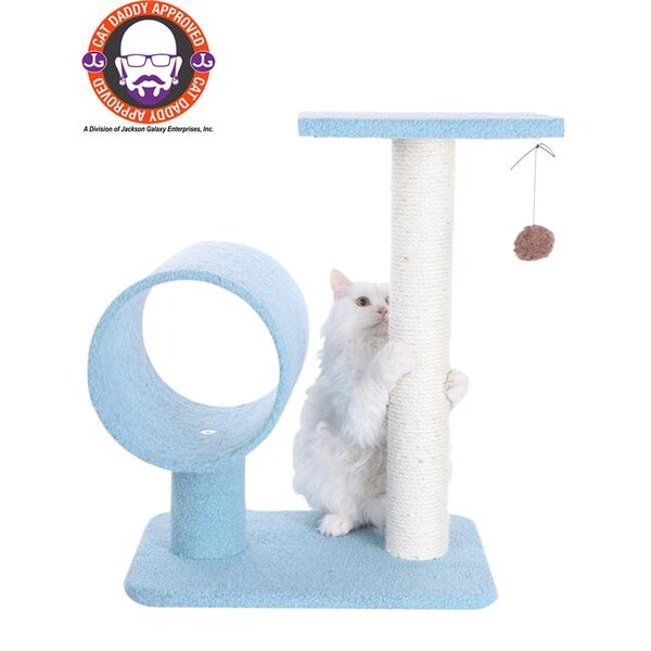 Aeromark Aeromark B2501 Armarkat Classic Cat Tree 24 x 14 x 26 - Sky Blue - B2501