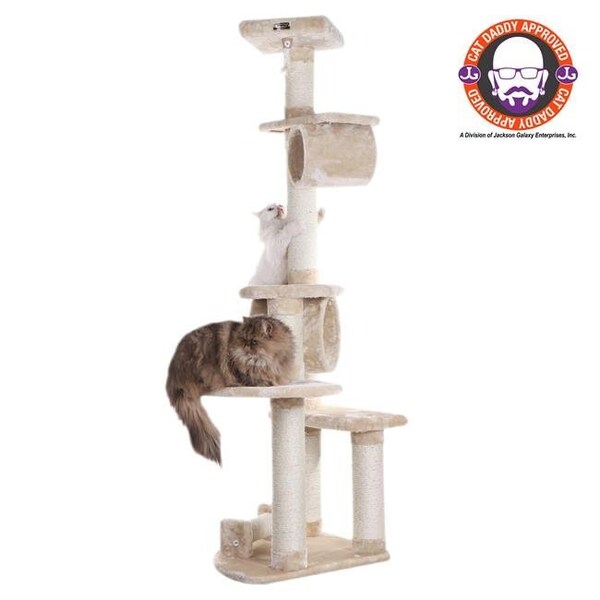 Aeromark Aeromark A7463 Armarkat Classic Cat Tree 36 x 32 x 74 - Beige - A7463