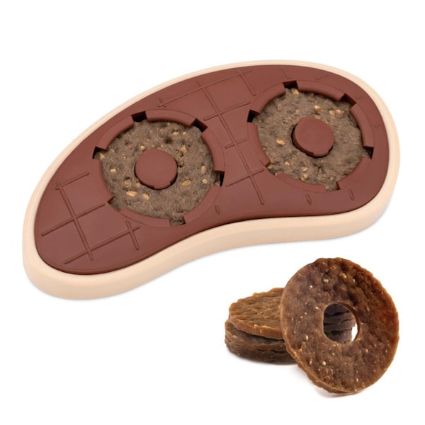 Pet Safe PetSafe  Busy Buddy Slab o Sirloin Treat Holding Dog Toy - Small & Medium - 729849173194