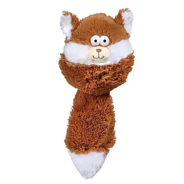 Zanies Zanies ZA5209 18 Funny Furry Fatties Dog Toy - Squirrel - One Size - ZA5209 18