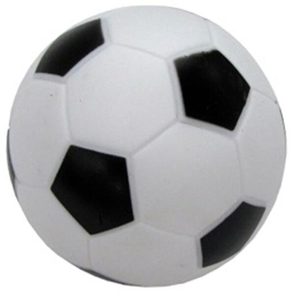 Boss Pet Boss Pet Products 51341 Vinyl Soccer Ball Dog Toy With Squeaker - 51341