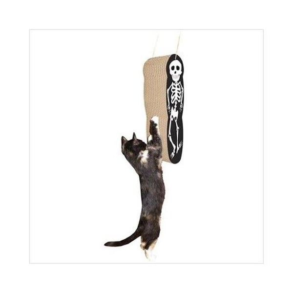 Imperial Cat Imperial Cat 01160 Skeleton Hanging Cat Scratcher - 1160