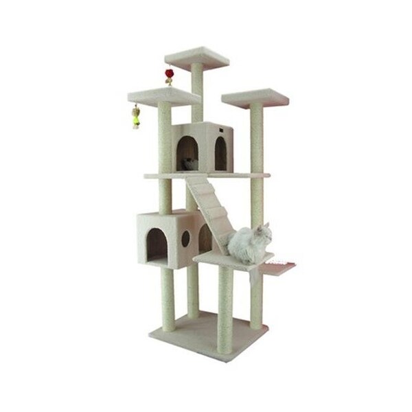 Aeromark Aeromark B7701 Armarkat Classic Cat Tree 36 x 31 x 77 - Ivory - B7701