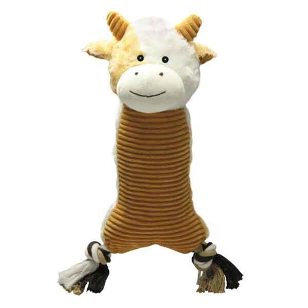 Zanies Zanies Farm Folks 4-Pack Cow  - ZW0944 04 15 - ZW0944 04 15